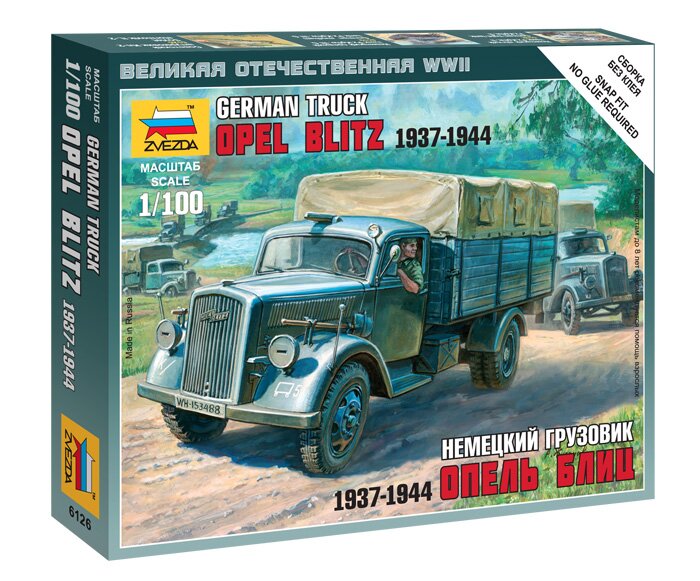 модель Немецкий грузовик Опель Блиц 1937-1944